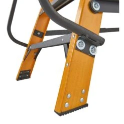 Youngman 2 Tread Megastep Ladder With Handrails - EN 131 11 Youngman 2 Tread Megastep Ladder With Handrails - EN 131 -Insulation Superstore Sales 30090218 feet close up 1581075297