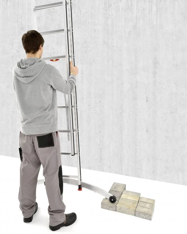 Hymer AluPro 3 Section Black Line Smart Base Combination Ladder 6 Hymer AluPro 3 Section Black Line Smart Base Combination Ladder - Image 4