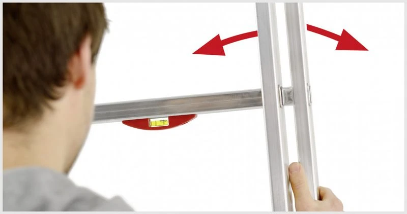 Hymer AluPro 3 Section Black Line Smart Base Combination Ladder 7 Hymer AluPro 3 Section Black Line Smart Base Combination Ladder - Image 5