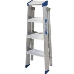 Werner 4 Tread Master Trade Stepladder - BS 2037 EN131 Professional 12 Werner 4 Tread Master Trade Stepladder - BS 2037 EN131 Professional -Insulation Superstore Sales 7140418 pi closed