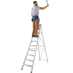 Werner 10 Tread Master Trade Stepladder - BS 2037 EN131 Professional 10 Werner 10 Tread Master Trade Stepladder - BS 2037 EN131 Professional -Insulation Superstore Sales 7141018 ai hammermale