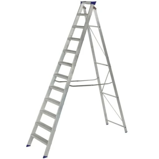Werner 10 Tread Master Trade Stepladder - BS 2037 EN131 Professional 1 Werner 10 Tread Master Trade Stepladder - BS 2037 EN131 Professional -Insulation Superstore Sales 7141218 pi 1582623917