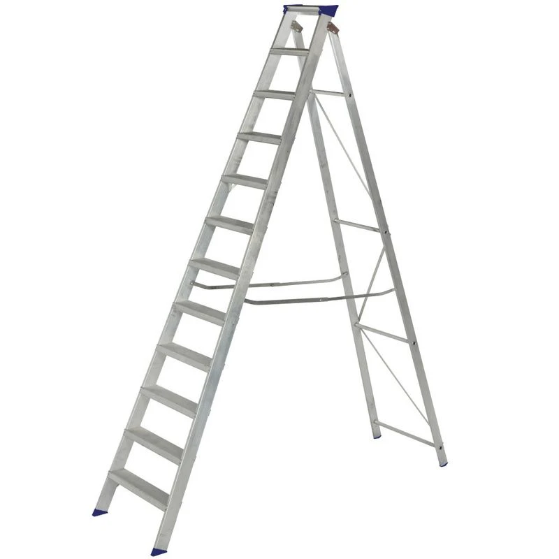 Werner 12 Tread Master Trade Stepladder - BS 2037 EN131 Professional 3 Werner 12 Tread Master Trade Stepladder - BS 2037 EN131 Professional