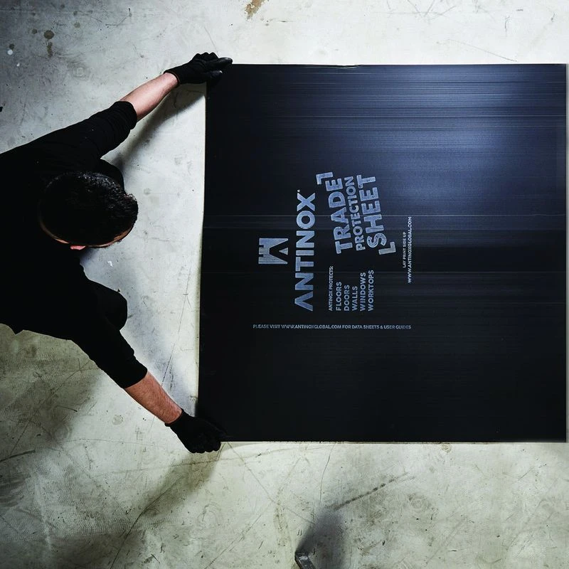 Antinox 2mm Black Recycled Premium Protection Board 50 Sheets - 50m2 Coverage 3 Antinox 2mm Black Recycled Premium Protection Board 50 Sheets - 50m2 Coverage