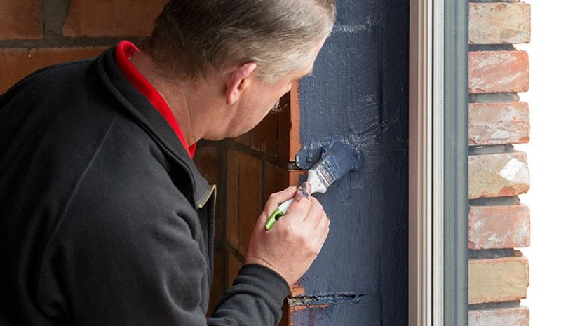 Blowerproof Liquid Brush Membrane In Blue/Black - 5kg 4 Blowerproof Liquid Brush Membrane In Blue/Black - 5kg - Image 2