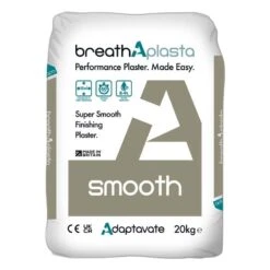 Breathaplasta Smooth Finishing Plaster - 20kg