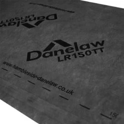 Hambleside Danelaw LR150TT Horizontal Tapes Roof Underlay - 50m X 1m -Insulation Superstore Sales danelaw lr 150 tt roof tile underlay with integrated double tape 98d5bhmlf5 g