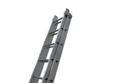 Murdoch Aluminium D Rungs D MAX 2 Section Extension Ladder 21 Murdoch Aluminium D Rungs D MAX 2 Section Extension Ladder -Insulation Superstore Sales dmax ext ladders 2 x double closed leaning