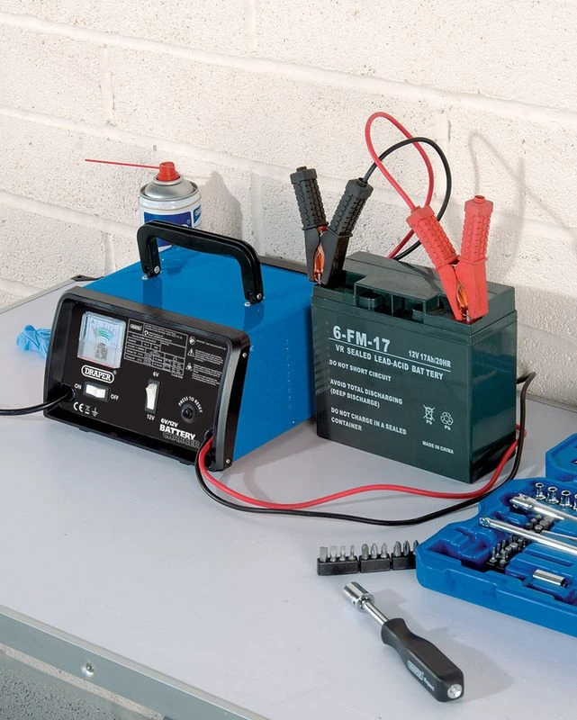 Draper Battery Charger - 4.2a 6v 12v 5 Draper Battery Charger - 4.2a 6v 12v - Image 3
