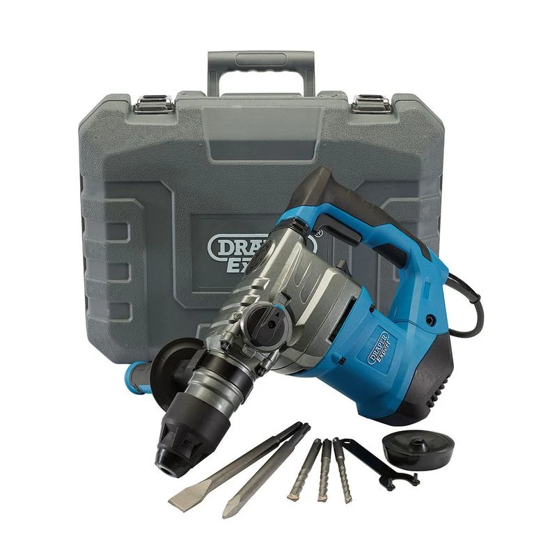 Draper SDS+ Rotary Hammer Drill - 1500w 5.2kg 3 Draper SDS+ Rotary Hammer Drill - 1500w 5.2kg
