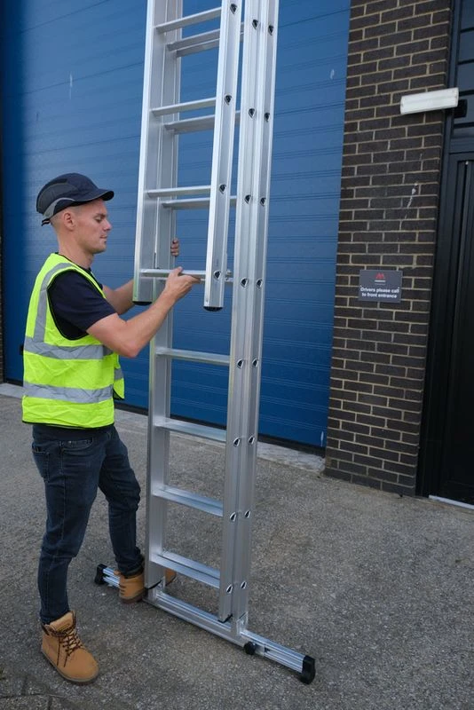 Murdoch Aluminium D Rungs D MAX 2 Section Extension Ladder 18 Murdoch Aluminium D Rungs D MAX 2 Section Extension Ladder - Image 16