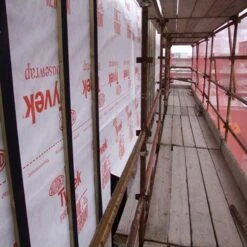 DuPont Tyvek FireCurb Breather Membrane - 50m X 1.5m Roll 16 DuPont Tyvek FireCurb Breather Membrane - 50m X 1.5m Roll -Insulation Superstore Sales dupont tyvek firecurb breather membrane 50m x 1.5m roll image 3