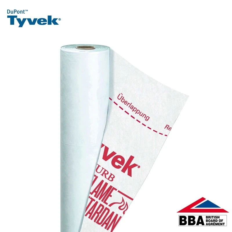 DuPont Tyvek FireCurb Breather Membrane - 50m X 1.5m Roll 5 DuPont Tyvek FireCurb Breather Membrane - 50m X 1.5m Roll - Image 3