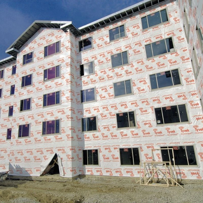 Tyvek StructureGuard Rainscreen Cladding Breather Membrane 1.4m X 100m 3 Tyvek StructureGuard Rainscreen Cladding Breather Membrane 1.4m X 100m