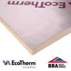 EcoTherm Eco-Versal PIR Insulation Board - 2.4m X 1.2m X 130mm 5 EcoTherm Eco-Versal PIR Insulation Board - 2.4m X 1.2m X 130mm -Insulation Superstore Sales ecotherm eco versal general purpose insulation 41067