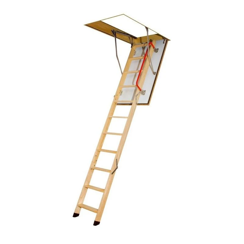Fakro LWF Fire Resistant 3 Section Wooden Loft Ladder 2.8m Length 4 Fakro LWF Fire Resistant 3 Section Wooden Loft Ladder 2.8m Length - Image 2