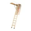 Fakro LWK Komfort 3 Section Wooden Loft Ladder 2 Fakro LWK Komfort 3 Section Wooden Loft Ladder -Insulation Superstore Sales fakro lwk komfort wooden loft ladder