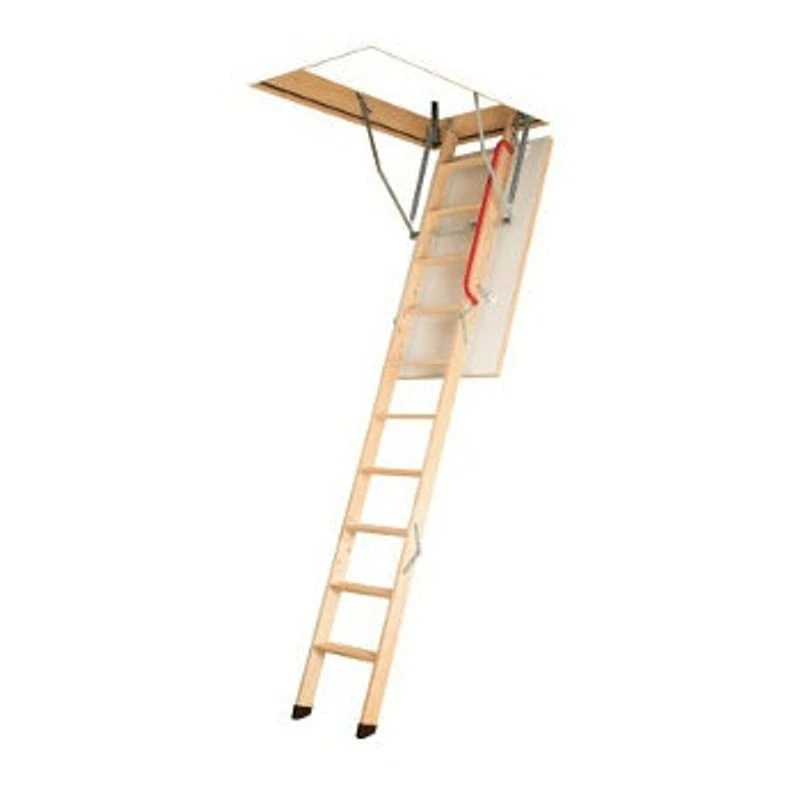 Fakro LWK Komfort 3 Section Wooden Loft Ladder 3 Fakro LWK Komfort 3 Section Wooden Loft Ladder