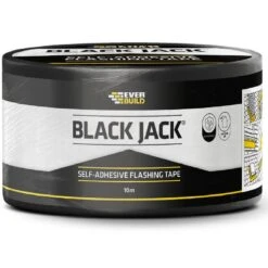Everbuild Black Jack Waterproof Flashing Tape/Flash Band Trade - 450mm X 10m