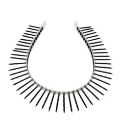 Forgefix Collated Black Phosphate Coarse Drywall Screws - Box Of 1000