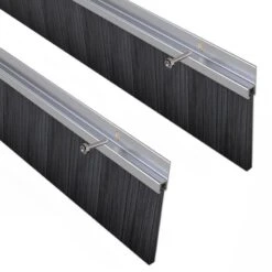 Garage Door 1250mm Draught Excluder Brush Seal - Pack Of 2