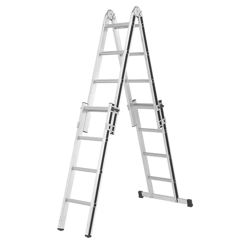 Hymer Black Line Telescopic 4 Section Combination Ladder 1.22m - 4.02m 3 Hymer Black Line Telescopic 4 Section Combination Ladder 1.22m - 4.02m