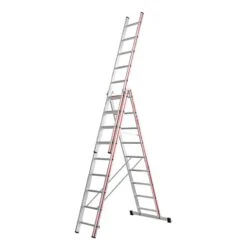 Hymer Red Line 3 Section Combination Ladder -Insulation Superstore Sales hymer red line 3 section combination ladder 2.63m 6.55m 1631717586