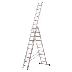 Hymer Red Line 3 Section Combination Ladder -Insulation Superstore Sales hymer red line 3 section combination ladder 2.91m 7.11m 1631717575