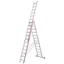Hymer Red Line 3 Section Combination Ladder -Insulation Superstore Sales hymer red line 3 section combination ladder 3.47m 8.51m