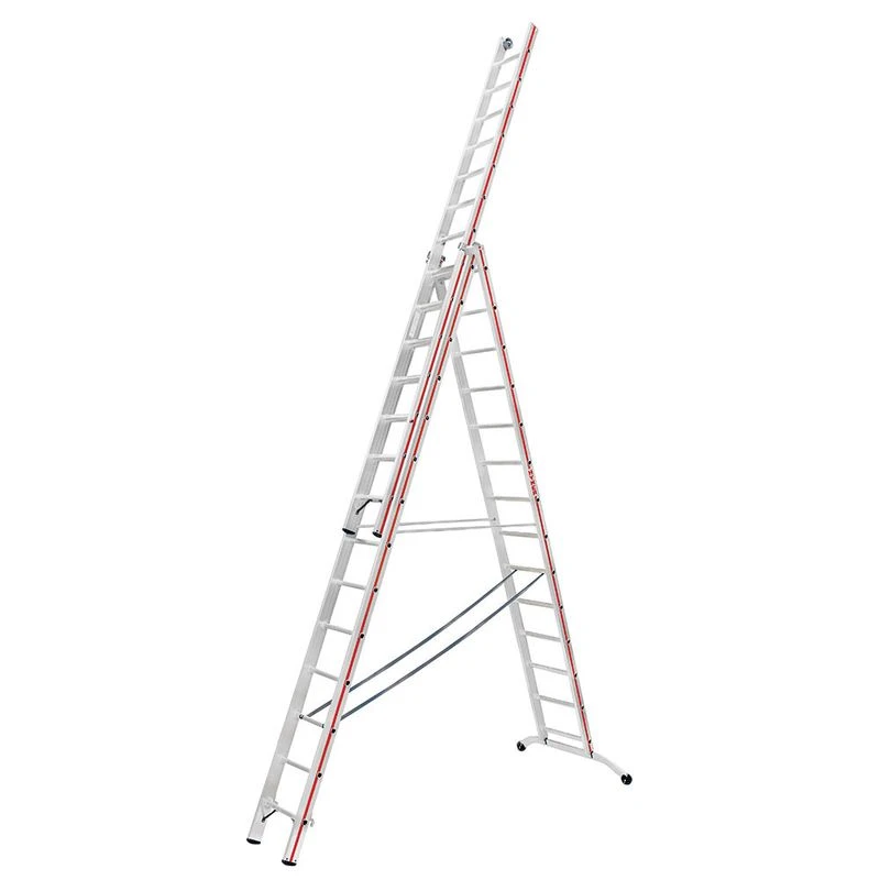 Hymer Red Line Industrial 3 Section Combination Ladder 7 Hymer Red Line Industrial 3 Section Combination Ladder - Image 5