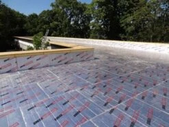 IKO Enertherm ALU 25mm Universal Rigid Insulation Board 1200 X 2400mm 8 IKO Enertherm ALU 25mm Universal Rigid Insulation Board 1200 X 2400mm -Insulation Superstore Sales iko enertherm alu rooftop installation 1582709677