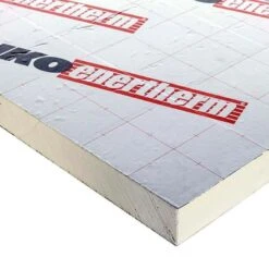 IKO Enertherm ALU 100mm PIR 1200mm X 450mm Rigid Cavity Wall Insulation Board - Pallet Of 50 Sheets