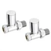 Inta Modern Straight Chrome Radiator Valve 1 Inta Modern Straight Chrome Radiator Valve -Insulation Superstore Sales inta modern straight chrome radiator valve p25231 16710 image