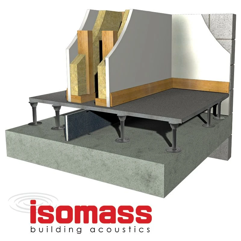 Isomass Isocheck Acoustic Floor Cavity Barrier Double Sided - 1200mm X 600mm 4 Isomass Isocheck Acoustic Floor Cavity Barrier Double Sided - 1200mm X 600mm - Image 2