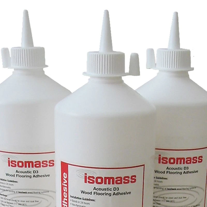 Isomass Isocheck Acoustic D3 Wood Flooring Adhesive - 1 Litre 3 Isomass Isocheck Acoustic D3 Wood Flooring Adhesive - 1 Litre