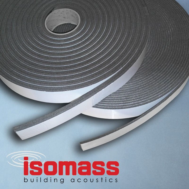 Isomass Isocheck Acoustic Wall Isolation Strip - 50mm X 5mm X 25m 5 Isomass Isocheck Acoustic Wall Isolation Strip - 50mm X 5mm X 25m - Image 3