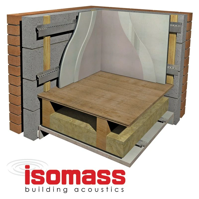 Isomass Isocheck Isowave 23 Acoustic Wall Or Ceiling Panel - 1197mm X 597mm 4 Isomass Isocheck Isowave 23 Acoustic Wall Or Ceiling Panel - 1197mm X 597mm - Image 2