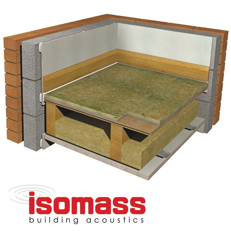 Isomass Isocheck PRIMO 26 T&G Acoustic Floor System - 2400mm X 600mm 4 Isomass Isocheck PRIMO 26 T&G Acoustic Floor System - 2400mm X 600mm - Image 2