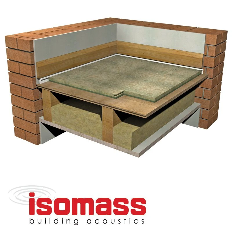 Isomass Isocheck RENOVO 26 T&G Acoustic Floor System - 2400mm X 600mm 4 Isomass Isocheck RENOVO 26 T&G Acoustic Floor System - 2400mm X 600mm - Image 2