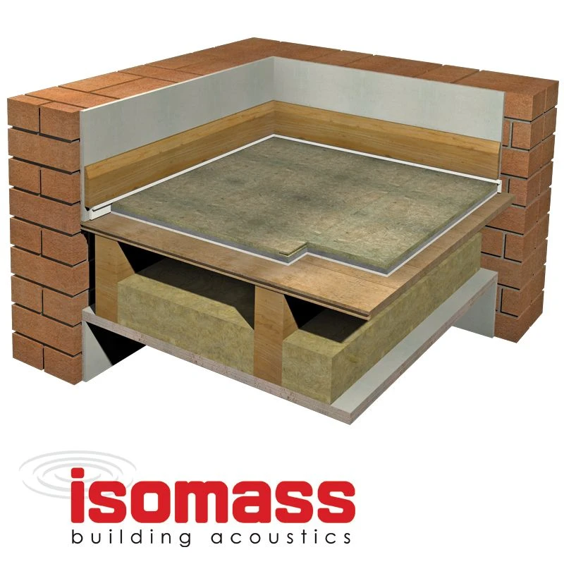 Isomass Isocheck ULTIMO T&G Acoustic Floor System - 1200mm X 600mm 4 Isomass Isocheck ULTIMO T&G Acoustic Floor System - 1200mm X 600mm - Image 2