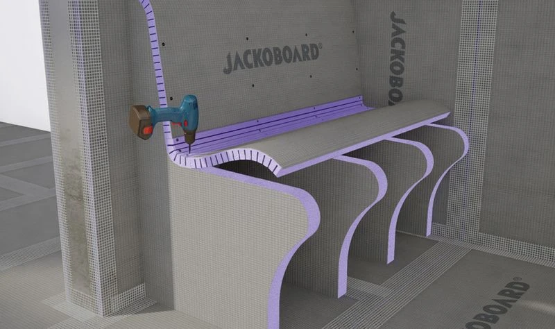 JACKOBOARD Flexo Plus Creative Board Horizontal Slits 1300 X 600 X 30mm 5 JACKOBOARD Flexo Plus Creative Board Horizontal Slits 1300 X 600 X 30mm - Image 3