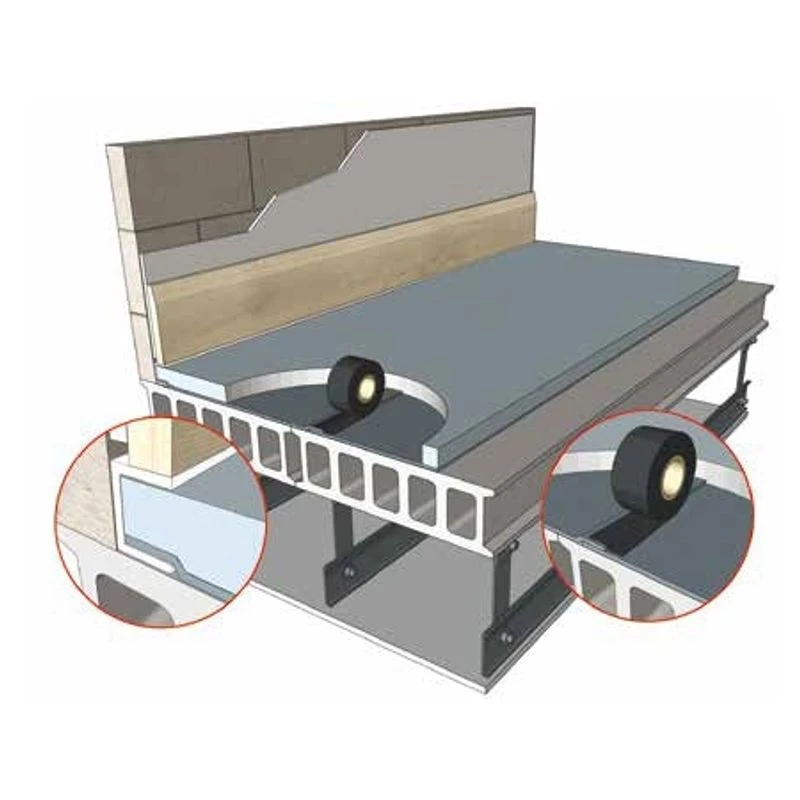 JCW Acoustics Impacta Rubber Flooring Roll - 5mm X 1.05m X 10m 4 JCW Acoustics Impacta Rubber Flooring Roll - 5mm X 1.05m X 10m - Image 2