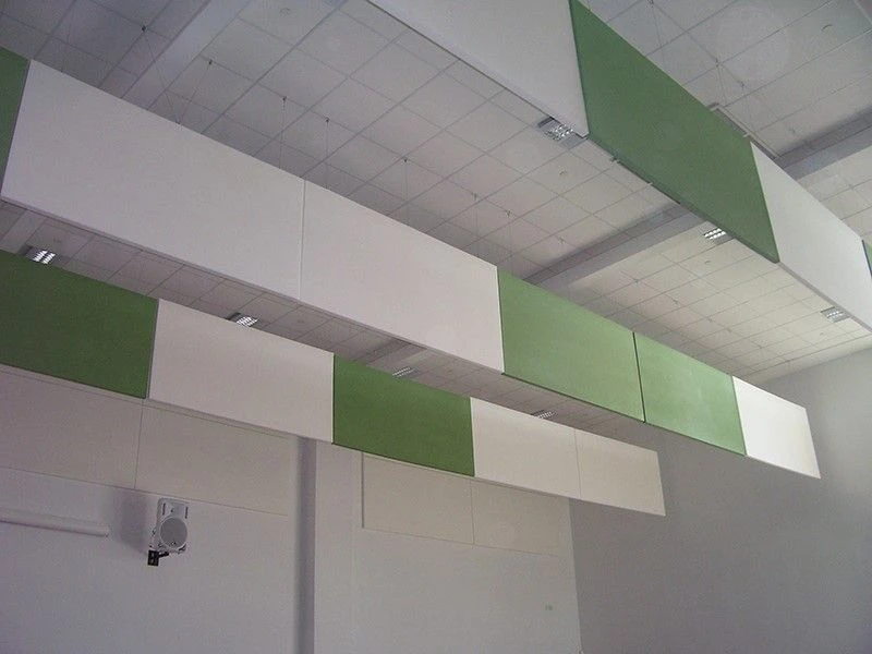 JCW Acoustic Vertical Ceiling Baffle - 600 X 600 X 40mm 5 JCW Acoustic Vertical Ceiling Baffle - 600 X 600 X 40mm - Image 3