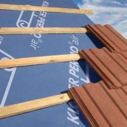 Klober Permo Air Permeable Breather Membrane - 50m X 1m Roll 16 Klober Permo Air Permeable Breather Membrane - 50m X 1m Roll -Insulation Superstore Sales klober permo air open underlay roofing breather felt 50m x 1m roll image 2