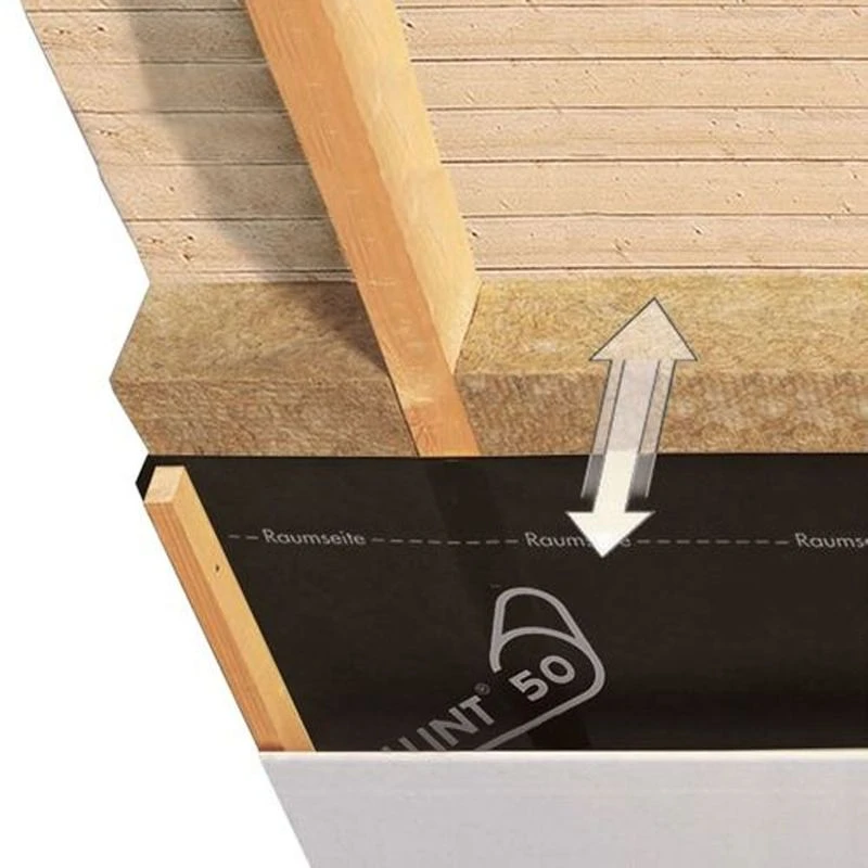 Klober Wallint 50 Air Barrier & Vapour Control Layer - 50m X 1.5m Roll 8 Klober Wallint 50 Air Barrier & Vapour Control Layer - 50m X 1.5m Roll - Image 6