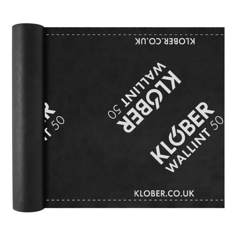 Klober Wallint 50 Air Barrier & Vapour Control Layer - 50m X 1.5m Roll 3 Klober Wallint 50 Air Barrier & Vapour Control Layer - 50m X 1.5m Roll