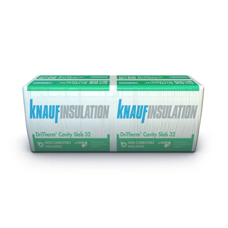Knauf DriTherm 32 100mm Cavity Wall Insulation Slab - 3.28m2 Pack 5 Knauf DriTherm 32 100mm Cavity Wall Insulation Slab - 3.28m2 Pack - Image 3
