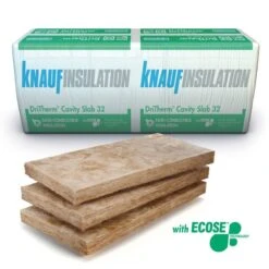Knauf DriTherm 32 100mm Cavity Wall Insulation Slab - 3.28m2 Pack