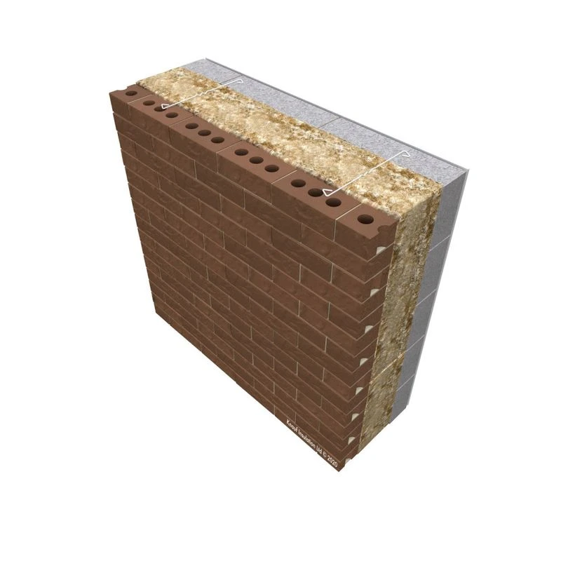 Knauf DriTherm 32 125mm Cavity Wall Insulation Slab - 2.18m2 Pack 6 Knauf DriTherm 32 125mm Cavity Wall Insulation Slab - 2.18m2 Pack - Image 4