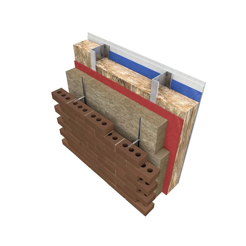 Knauf Rocksilk RainScreen Slab Rock Mineral Wool Insulation - 1200 X 600mm 4 Knauf Rocksilk RainScreen Slab Rock Mineral Wool Insulation - 1200 X 600mm - Image 2